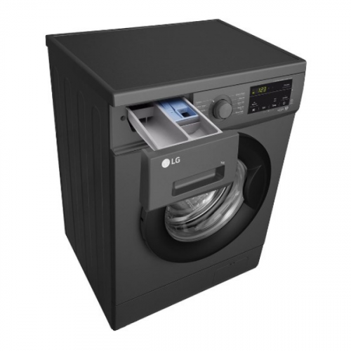 LG WASHING MACHINE FRONT LOAD 7KG SILVER F2J3QYL6J