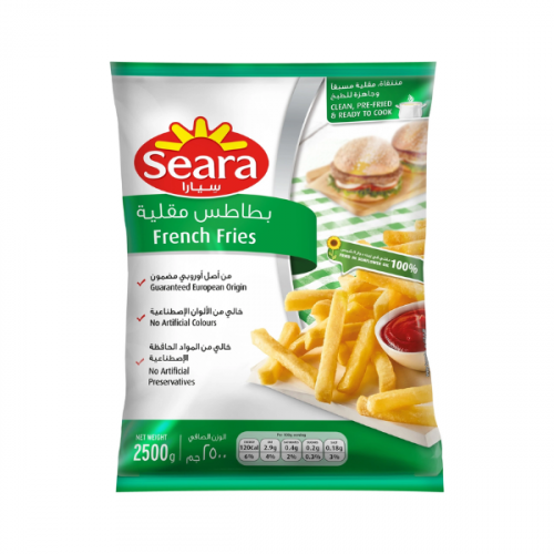 SEARA FRENCH FRIES 9/9MM 2.5KG