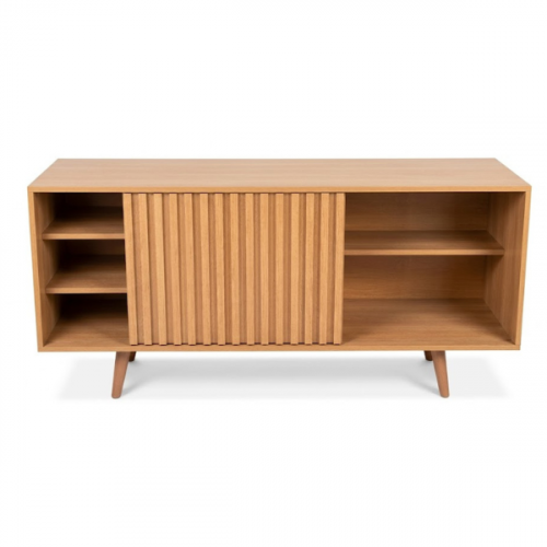 TV STAND SAN DEIGO 55" SLIDING DOOR NATURAL 830