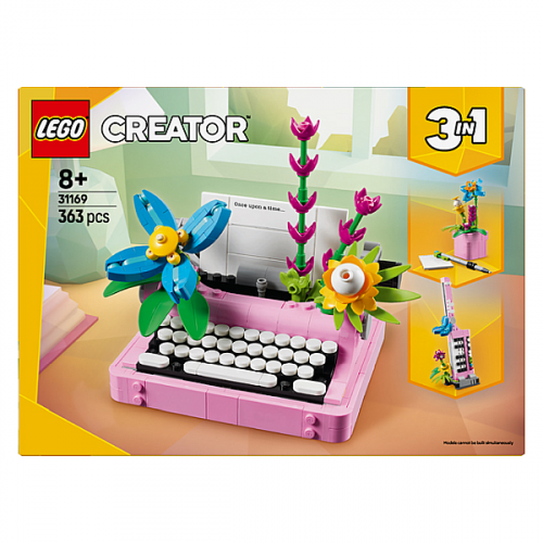 LEGO TYPEWRITER WITH FLOWERS V29 31169