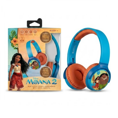 HEADPHONES BLUETOOTH DISNEY MOANA 2 DY-9955-MO2