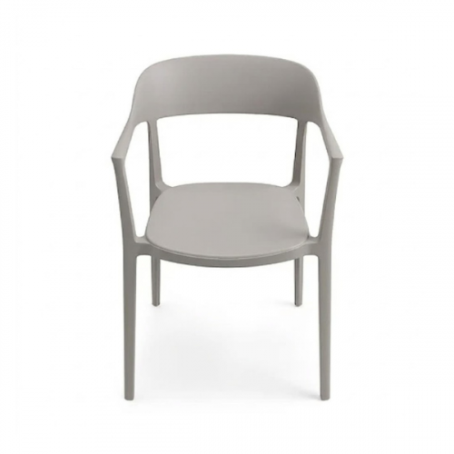 CHAIR PLASTIC MOSS GREY 388-APP