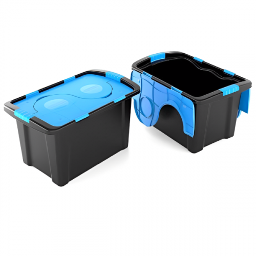 PRACTILINE STORAGE BOX WITH LID 50 LITERS PLASTIC 03020-401