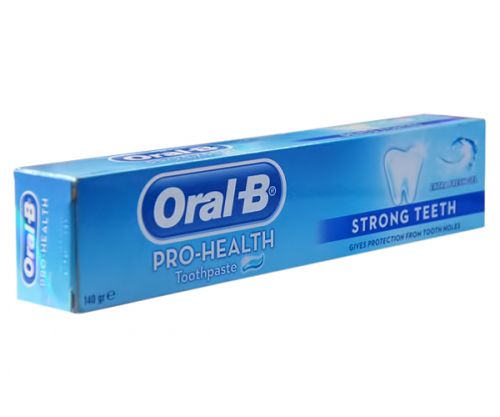 ORAL B STRONG TEETH EXTRA FRESH GEL 140G