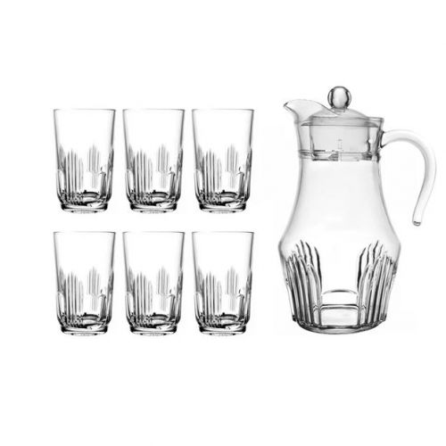 LUMINARC ARCOPAL LANCIER DRINK SET 7PCS L4985