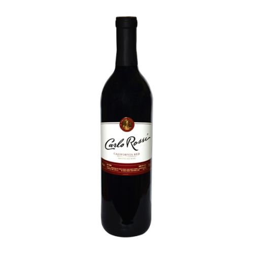 CARLO ROSSI CALIFORNIA RED WINE 11.5% 750ML 