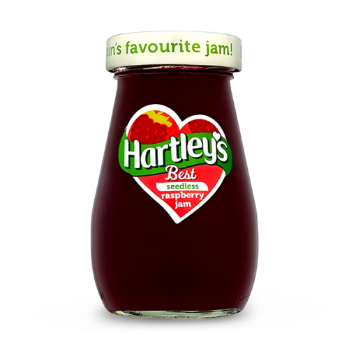 HARTLEYS BEST RASBERRY JAM 300G