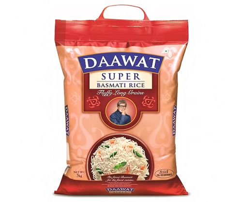 DAAWAT SUPER BASMATI RICE 5 KG