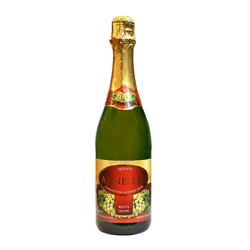 ANNELEEN NON ALCOHOLIC SPARKLING WHITE GRAPE DRINK 750ML