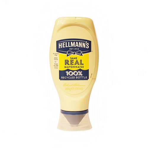 HELLMANN'S SQUEEZY REAL MAYONNAISE 430ML