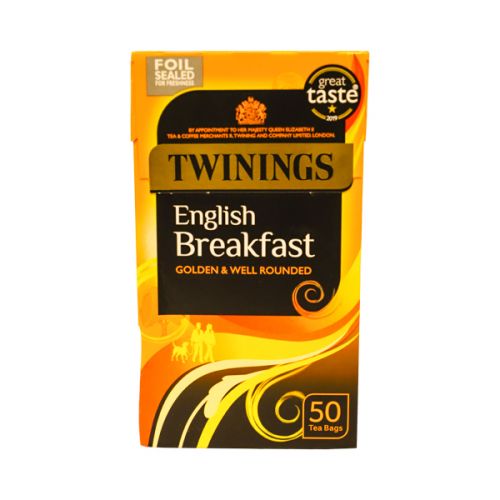 TWINING TEA ENGLISH BREAKFAST 50'S