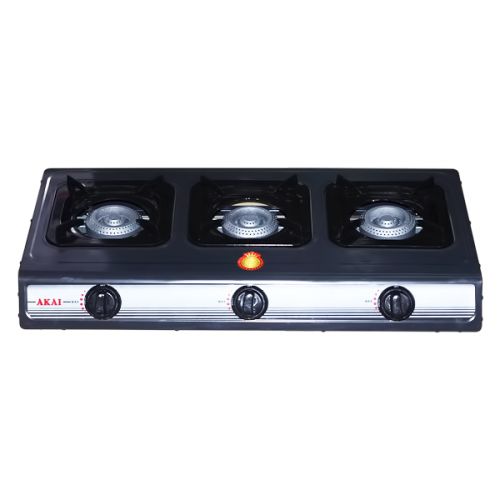 AKAI GAS STOVE 3 BURNERS TABLE TOP GC015A-8301