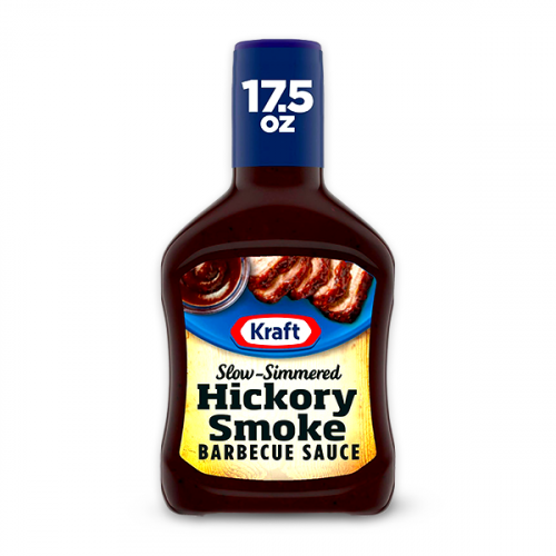 KRAFT BBQ SAUCE HICKORY SMOKED  12  17.5OZ