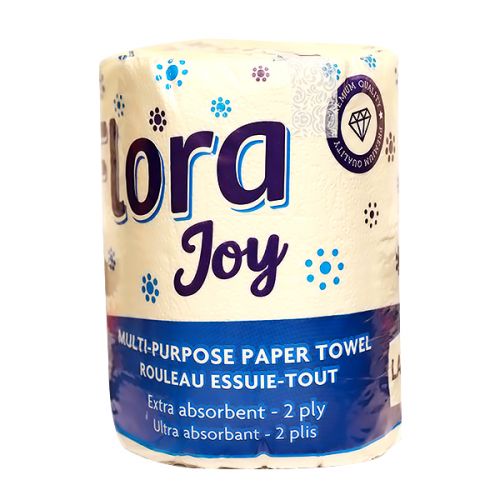 FLORA JOY MULTIPURPOSE TOWEL 250SHEETS