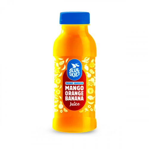 BLUE SKIES MANGO ORANGE & BANANA JUICE  500ML  