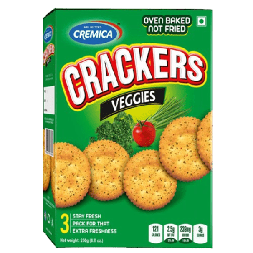 MRS BECTORS BISCUIT VEGGIE CRACKER 250G