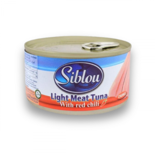 SIBLOU LIGHT MEAT TUNA CHUNK IN RED CHILLI 170G