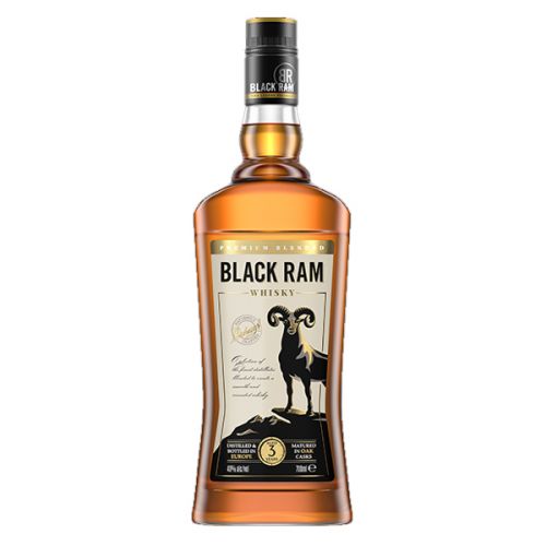 BLACK RAM PREMIUM BLENDED WHISKY 1L