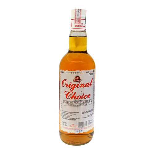 ORIGINAL CHOICE DELUXE MALT WHISKY 750ML 