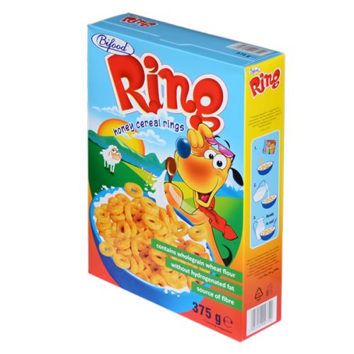 BIFOOD HONEY CEREAL RING 375G