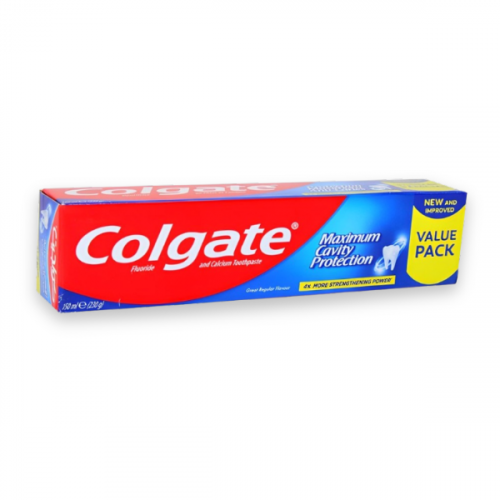 COLGATE FLUORIDE AND CALCIUM TOOTHPASTE  VALUE PACK 230G