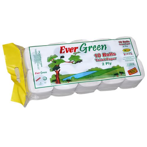 EVERPACK EVERGREEN TOILET ROLL (10 ROLLS) 