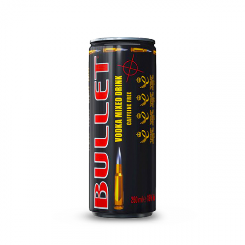 BULLET VODKA MIXED DRINK  250ML