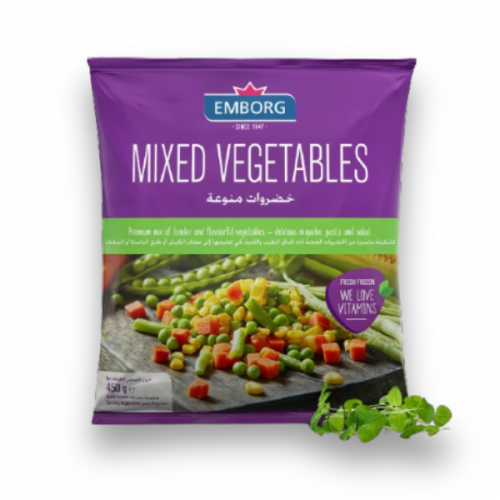 EMBORG MIXED VEGETABLE 450G