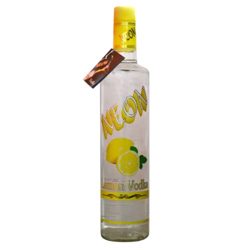 NEON LEMON VODKA 37.1% 750ML  