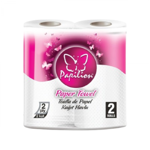 PAPILION TOWEL 100SHEETS 2-ROLLS