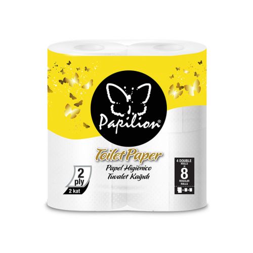 PAPILION 4 ROLLS TOILET PAPER  