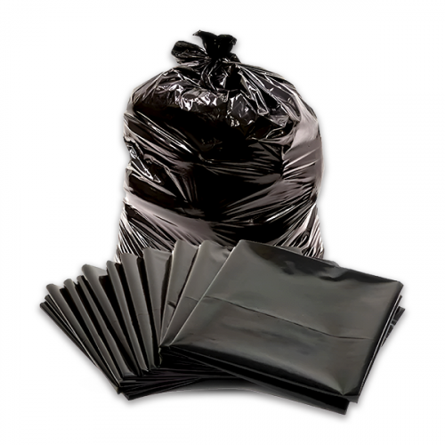 EVP EASY TIE TRASH BAG BLACK XL 100L (10PCS)