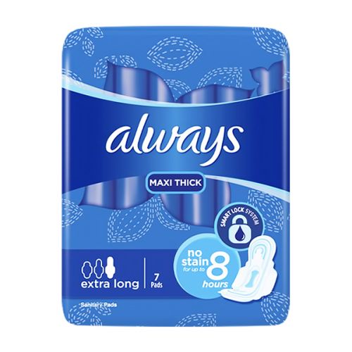 ALWAYS MAXI THICK EXTRA LONG 7PADS 
