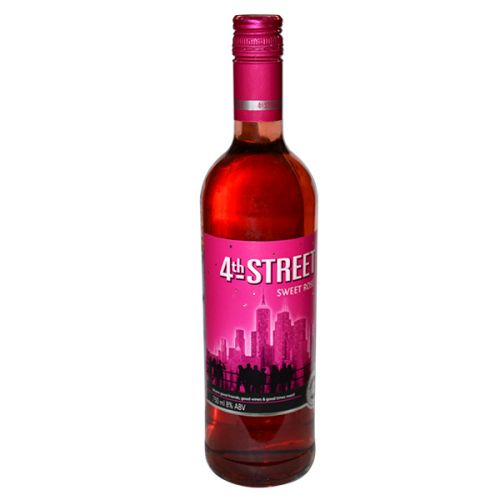 4TH STREET SWEET ROSE WINE 8% 750ML 