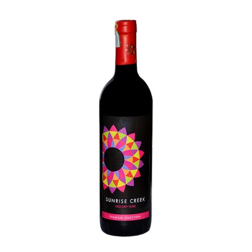 SUNRISE CREEK RED DRY WINE 11% 750ML