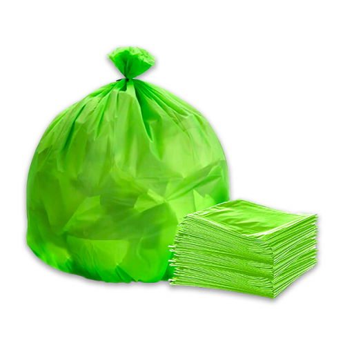 EVP EASY TIE TRASH BAG GREEN  MS 30L (20PCS)