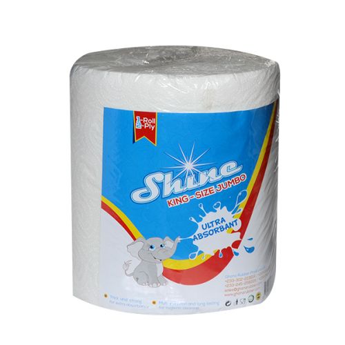 SHINE KING SIZE JUMBO ROLL ULTRA SOFT 2PLY