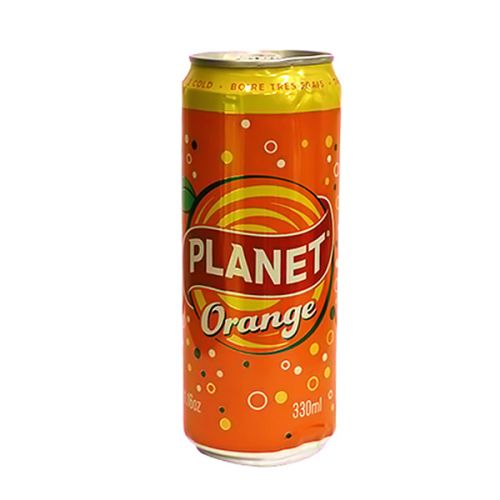 PLANET ORANGE CAN DRINK 330ML