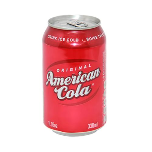 AMERICAN COLA CAN 330ML 