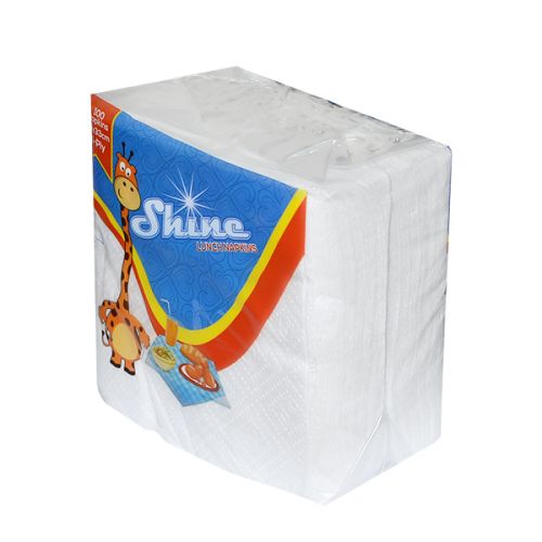 SHINE FAMILY NAPKINS 1 PLY 100 PIECES