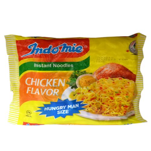 INDOMIE HUNGRY MAN CHICKEN FLAVOR 180G 