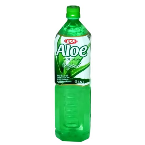 OKF STANDARD ALOE ORIGINAL DRINK 1.5L (BULK DEAL, BUY 1 CARTON OR MORE FOR GH¢432 @ GH¢36 PER 1 PIECE)