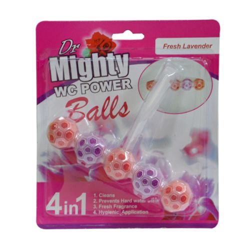 DR MIGHTY WC POWER BALLS LAVENDER 4 IN 1  