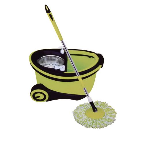 MOP WITH BUCKET & WHEEL MIX COLOR 