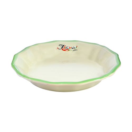 MELAMINE PLATE ELEGANT DESIGN 10" MIX COLOURS B068-10