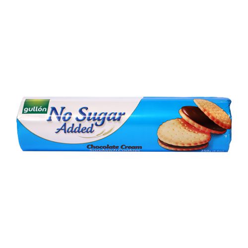 GULLON SUGAR FREE BISCUIT WITH CHOCO CREAMS 250G 