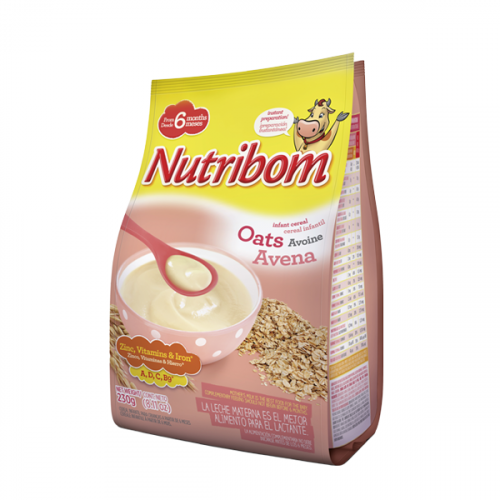 NUTRIBOM INFANT CEREAL BAG OATS 230G