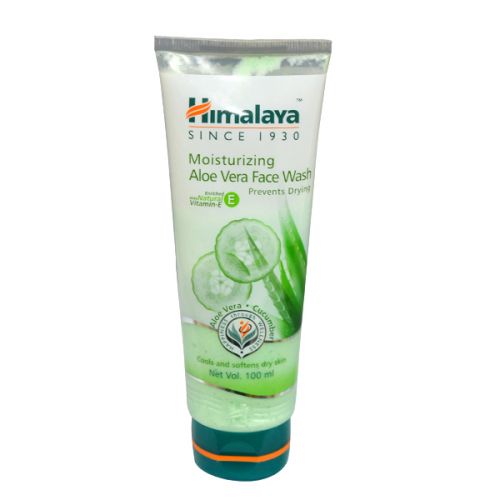 HIMALAYA HERBALS ALOE VERA FACE WASH 100G  