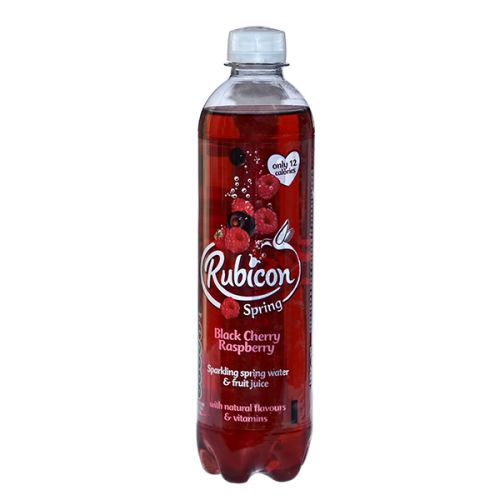 RUBICON SPRINGWATER CHERRY & RASPBERRY DRINK 500ML  