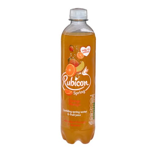 RUBICON SPRINGWATER ORANGE & MANGO DRINK 500ML  